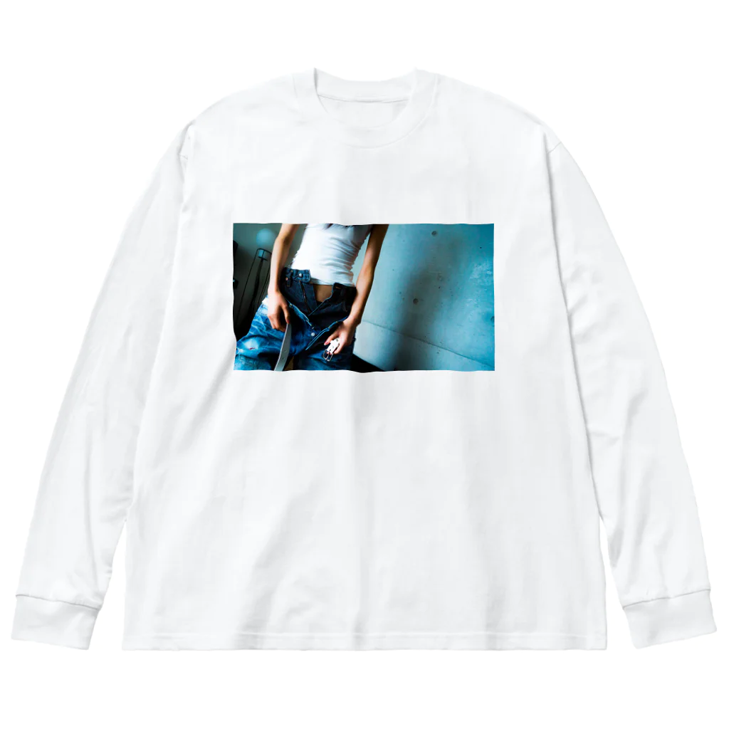 BOXXのdenim  ON  denim Big Long Sleeve T-Shirt