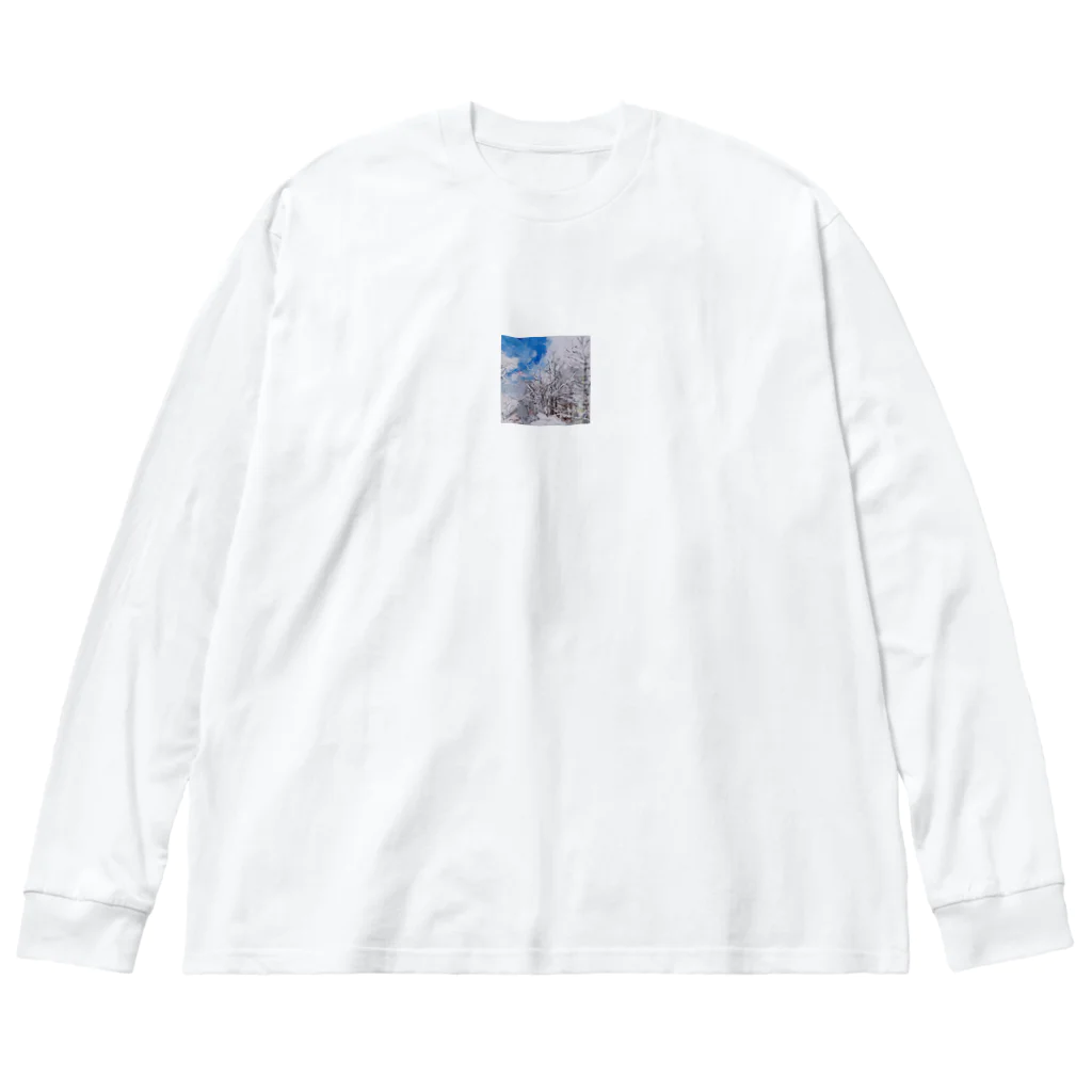 PORTONE, ART, LABORATORY.の旅景色・冬 , 2020 ビッグシルエットロングスリーブTシャツ