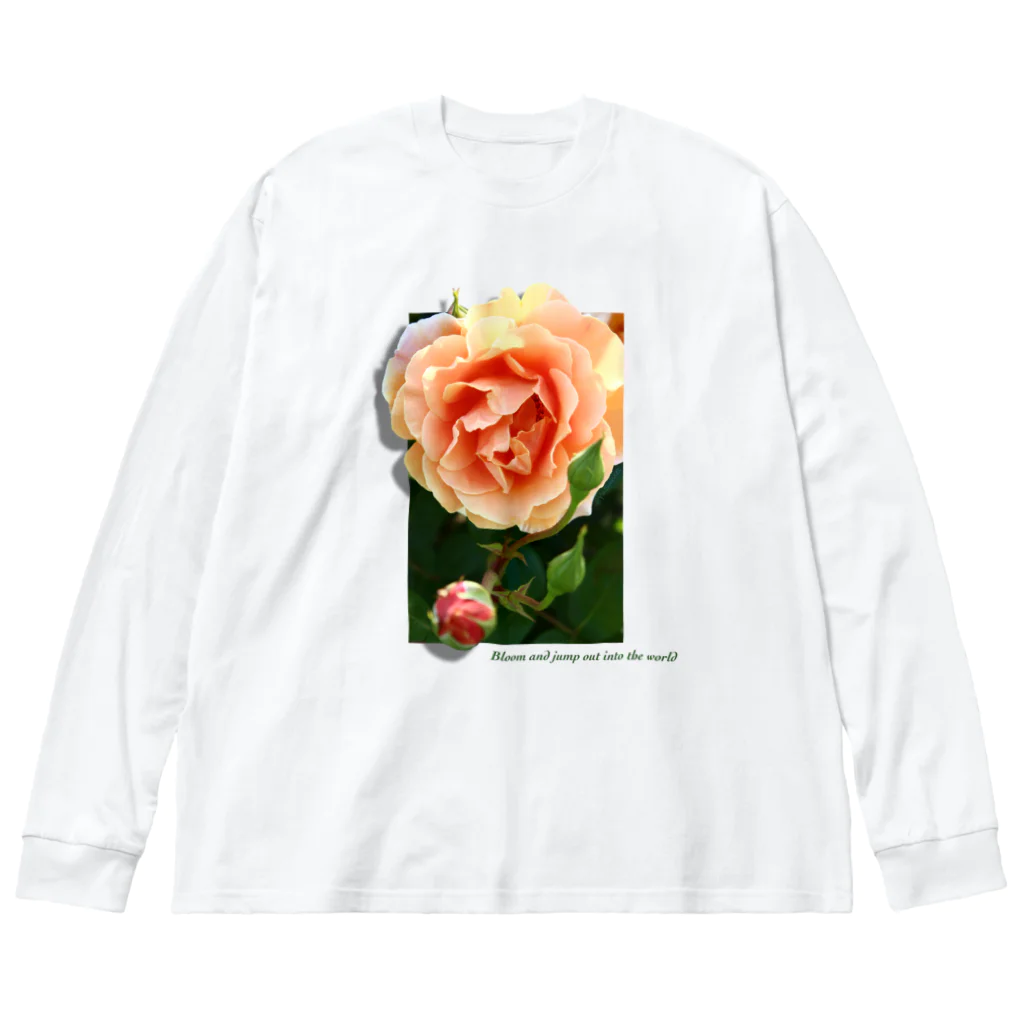 YuSunsetの咲き誇れ（オレンジ） Big Long Sleeve T-Shirt