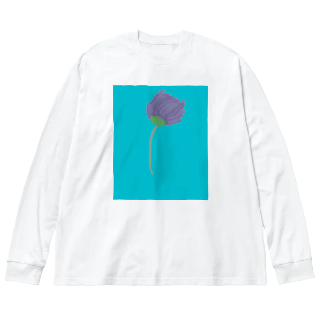 inko andの風に乗って ビッグシルエットロングスリーブTシャツ