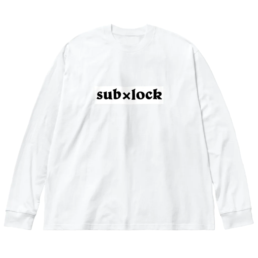 Rickyの3×6君+ロゴ Big Long Sleeve T-Shirt