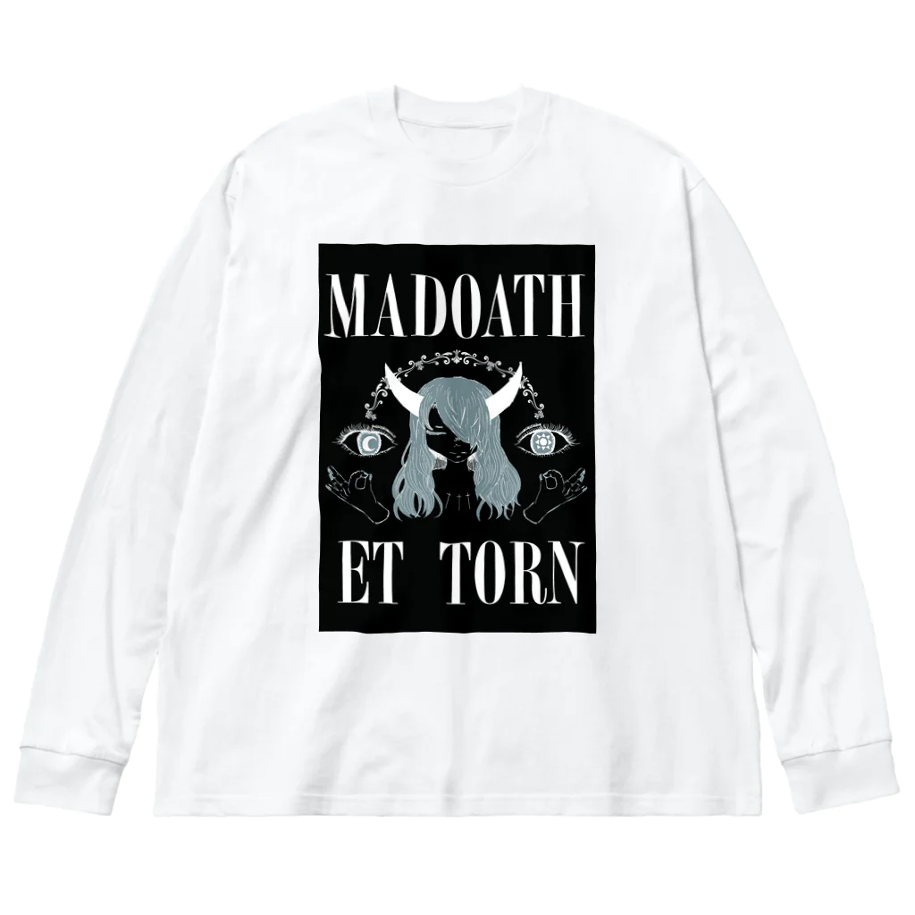 MADOATH ET TORN official GoodsのMADOATH ET TORN official Goods ビッグシルエットロングスリーブTシャツ