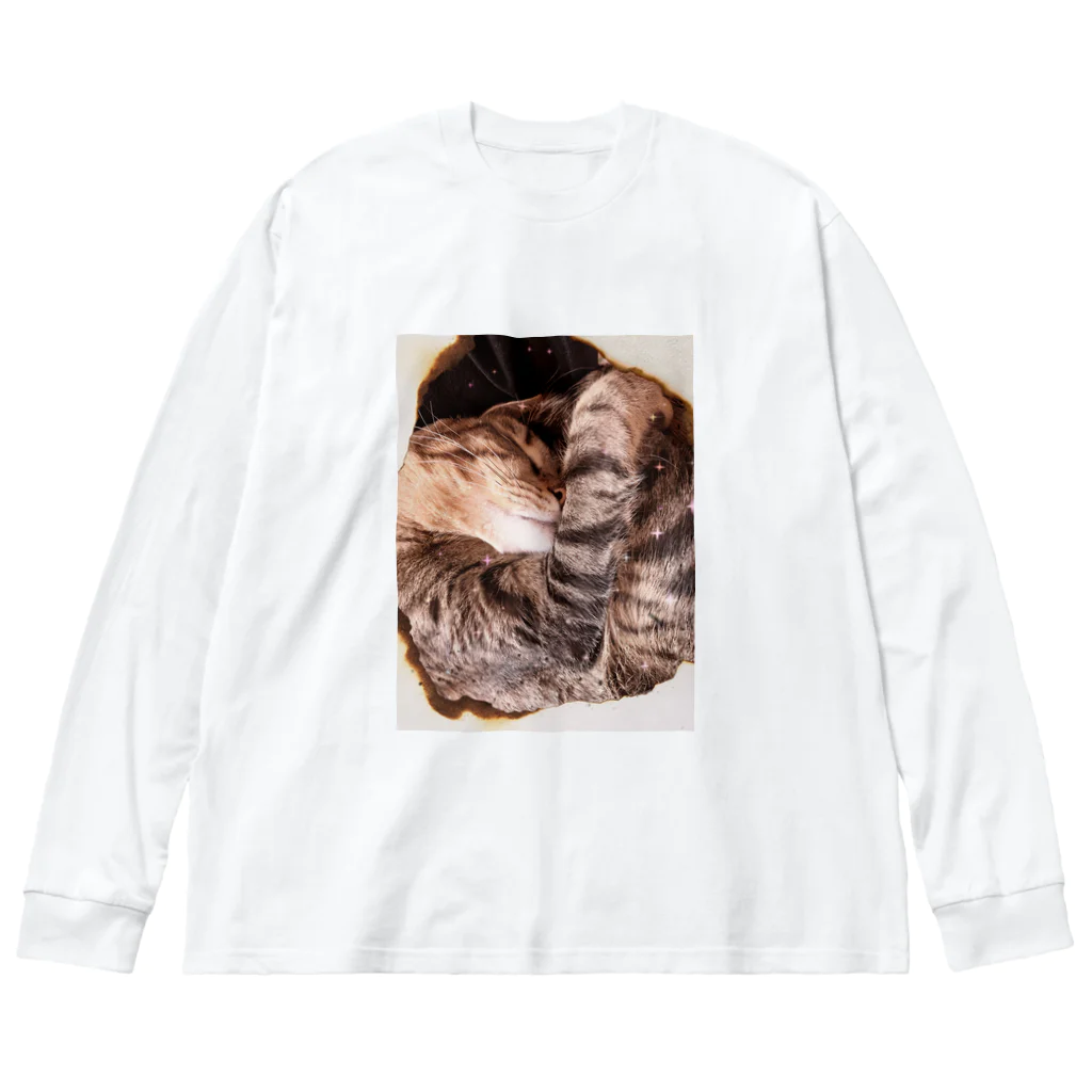 Pirka Nonnoのこれが本当の眠子🐾 ビッグシルエットロングスリーブTシャツ