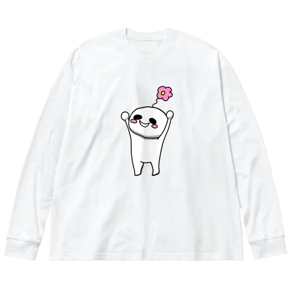 しちりのうちの子商店のバンザイはなちょ Big Long Sleeve T-Shirt