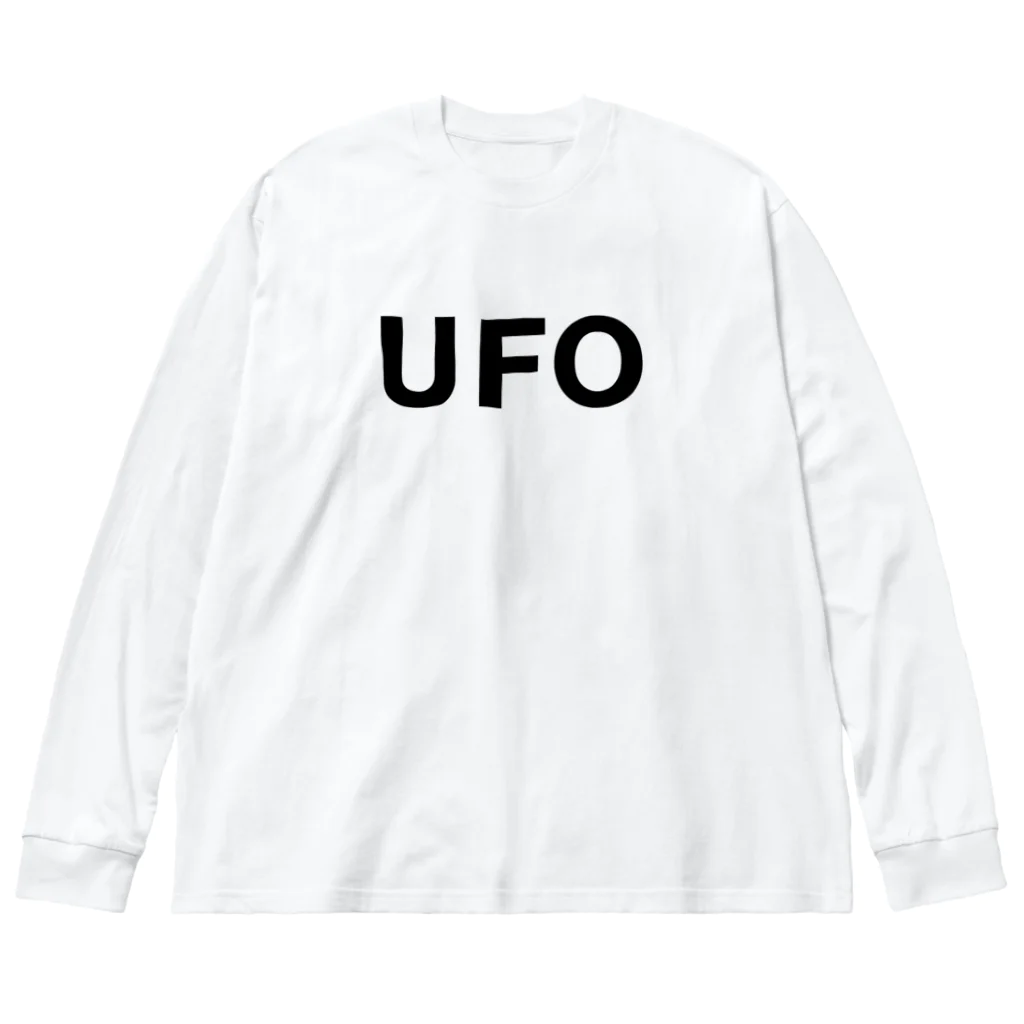 tknoのUFO in Ezypt ビッグシルエットロングスリーブTシャツ