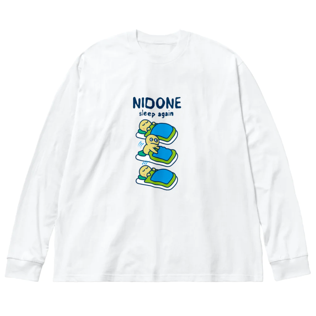 小鹿屋の二度寝 〜NIDONE もう一度寝る〜 Big Long Sleeve T-Shirt