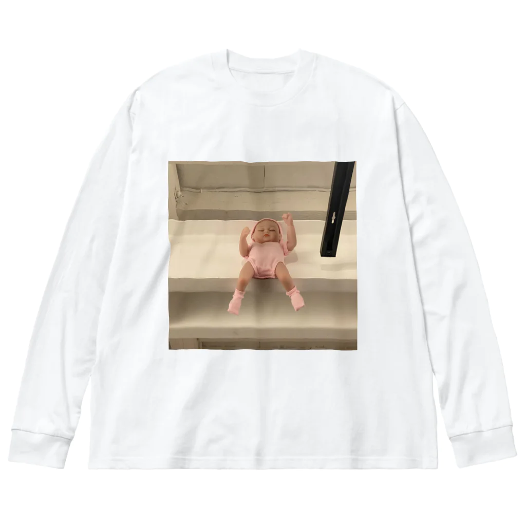 help boyのBaby girl ビッグシルエットロングスリーブTシャツ