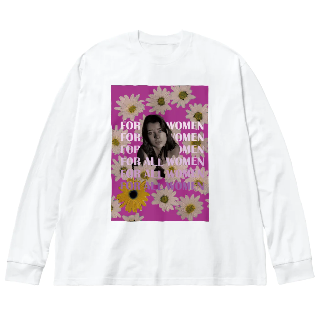 Yuta YoshiのAll for women 2 Big Long Sleeve T-Shirt