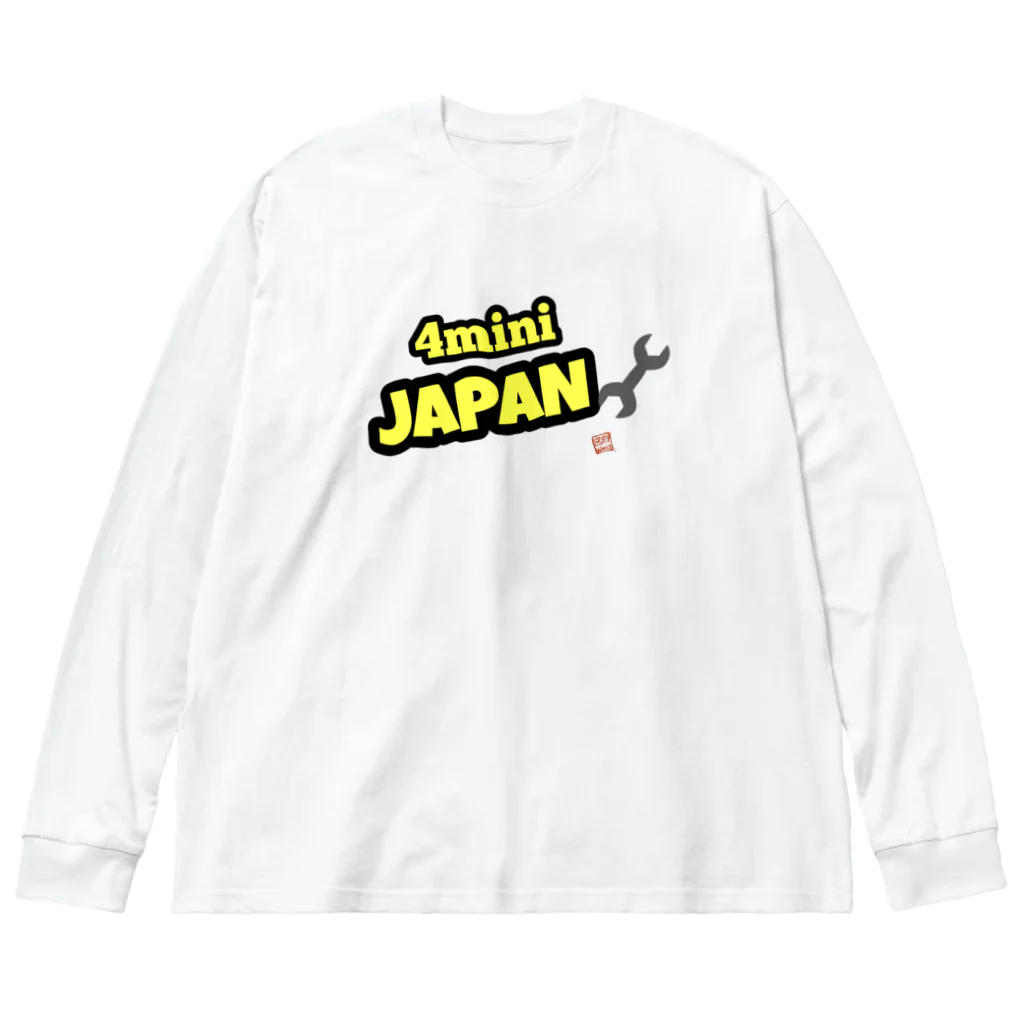 Miyano_Worksの4mini Japan🔧  ビッグシルエットロングスリーブTシャツ