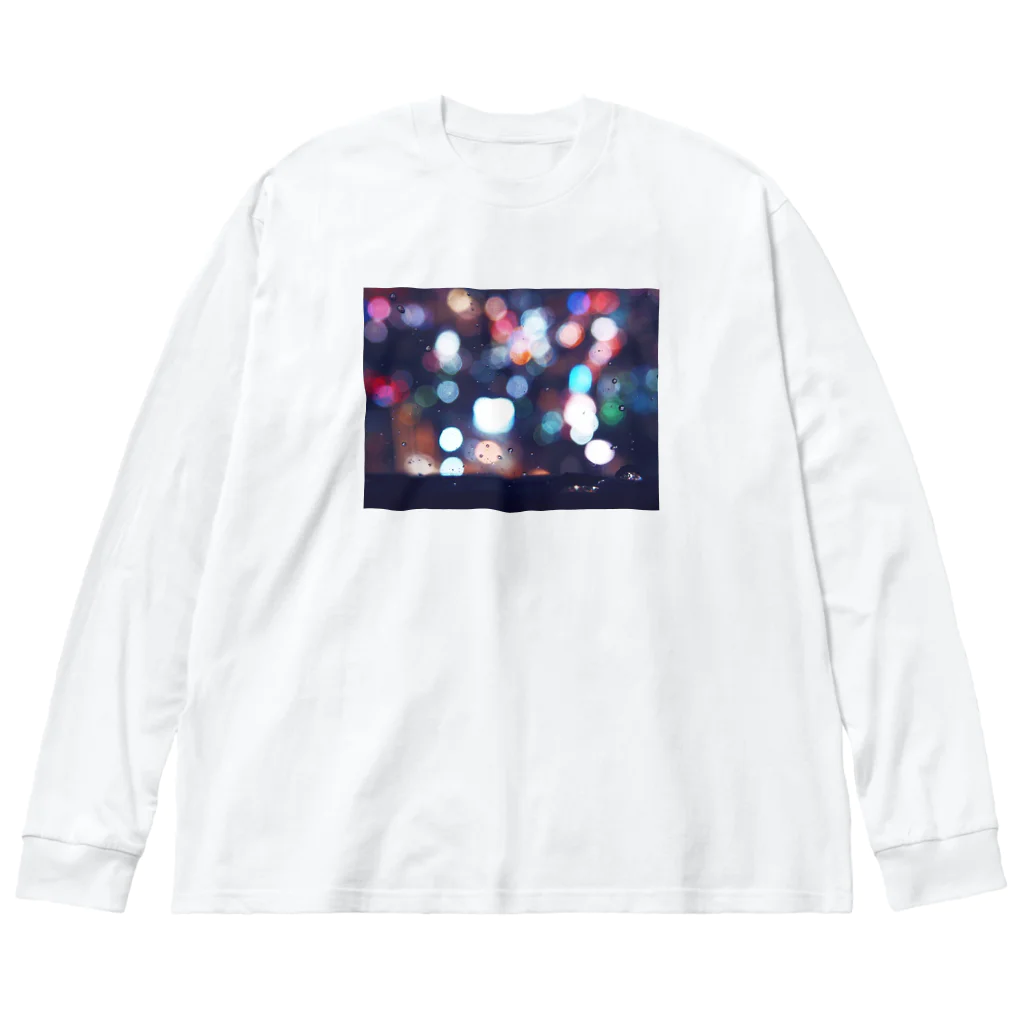 SHOPマニャガハの玉ボケ(ver:カラフル) Big Long Sleeve T-Shirt