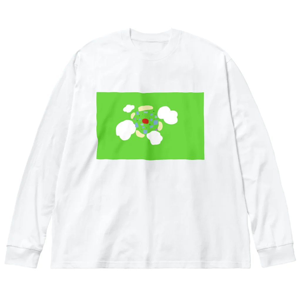 アサリの幸せの一杯 Big Long Sleeve T-Shirt