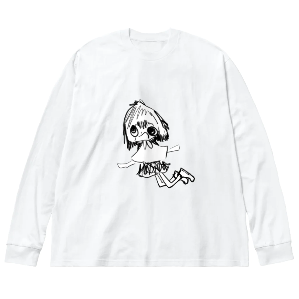 食ップのHURAI Big Long Sleeve T-Shirt