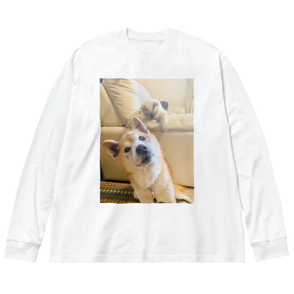 なねのいぬとねこ Big Long Sleeve T-Shirt