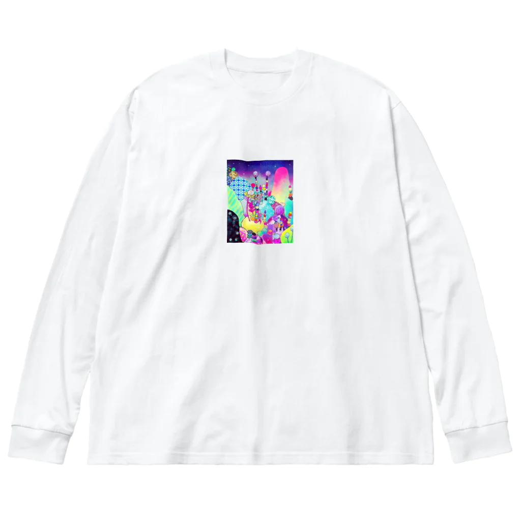 Yume zukin のカラーバージョン Big Long Sleeve T-Shirt