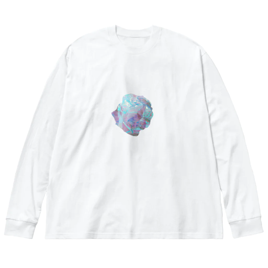 氷熊のおみせのむしゃくしゃ。 Big Long Sleeve T-Shirt