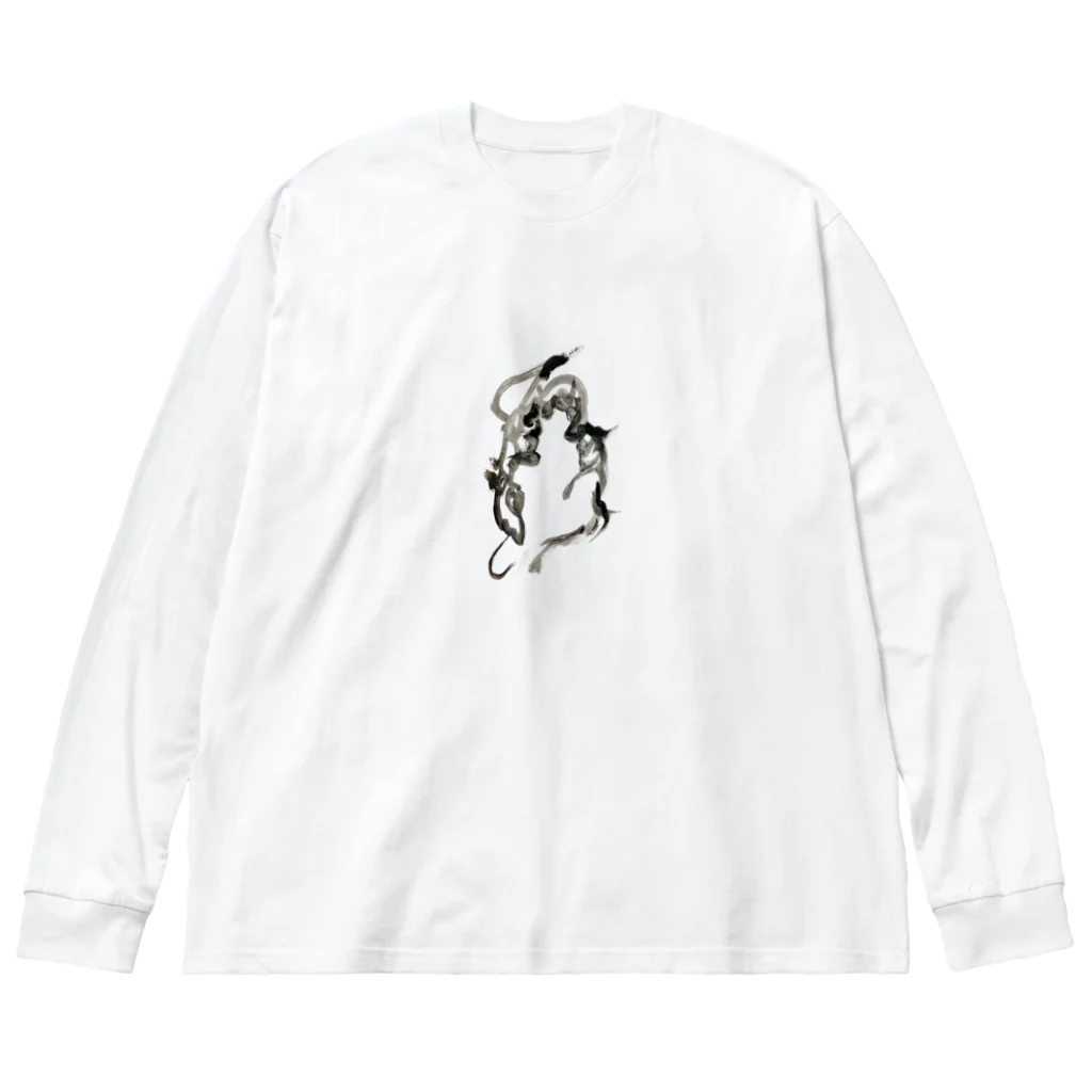 キマ タ チカワの流龍 Big Long Sleeve T-Shirt