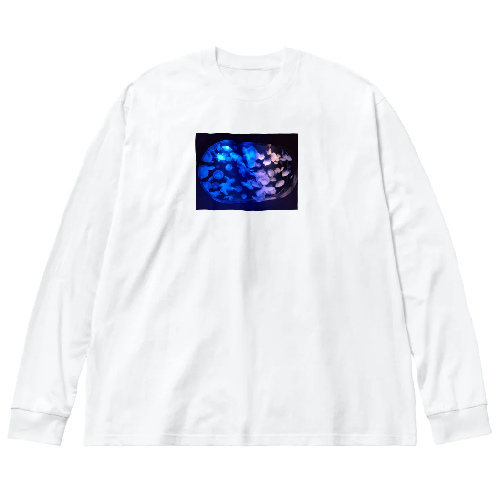 ぽてと山の水族館withクラゲ Big Long Sleeve T-Shirt