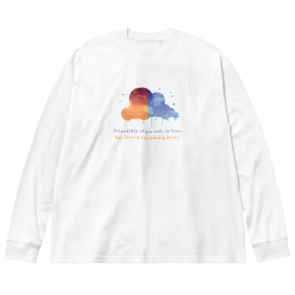 青菜のFriendship Big Long Sleeve T-Shirt