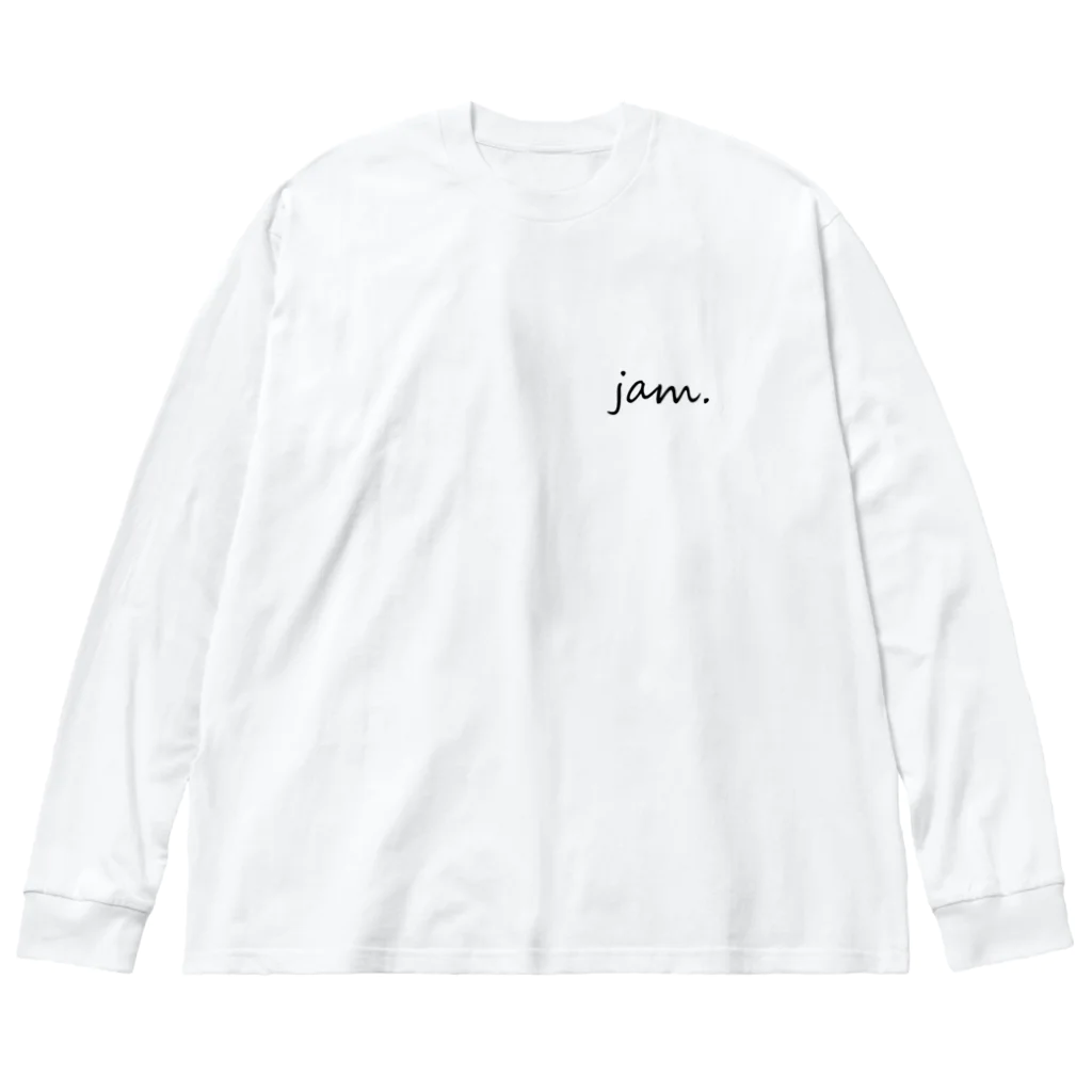 jam.の読めなくてもいい Big Long Sleeve T-Shirt