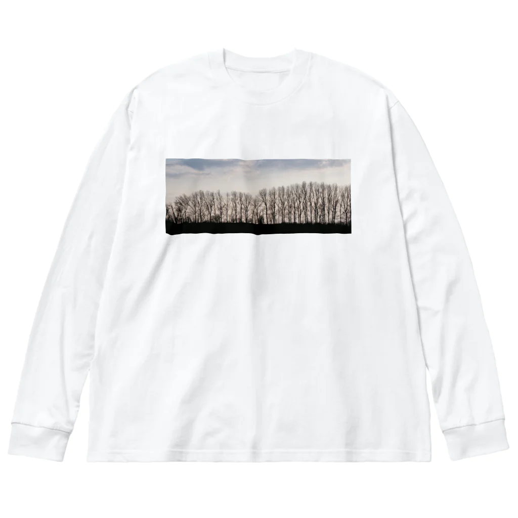 Ende der Weltのアレーな並木 Big Long Sleeve T-Shirt