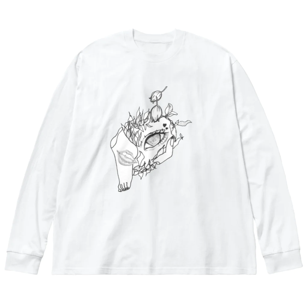 timatimaの愛され女子 Big Long Sleeve T-Shirt