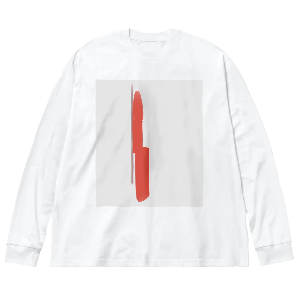 アトリエヱキパの無言～mugon～14 Big Long Sleeve T-Shirt