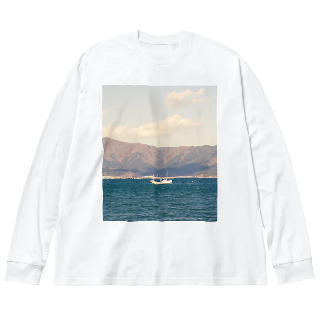 moromoroの海 ビッグシルエットロングスリーブTシャツ