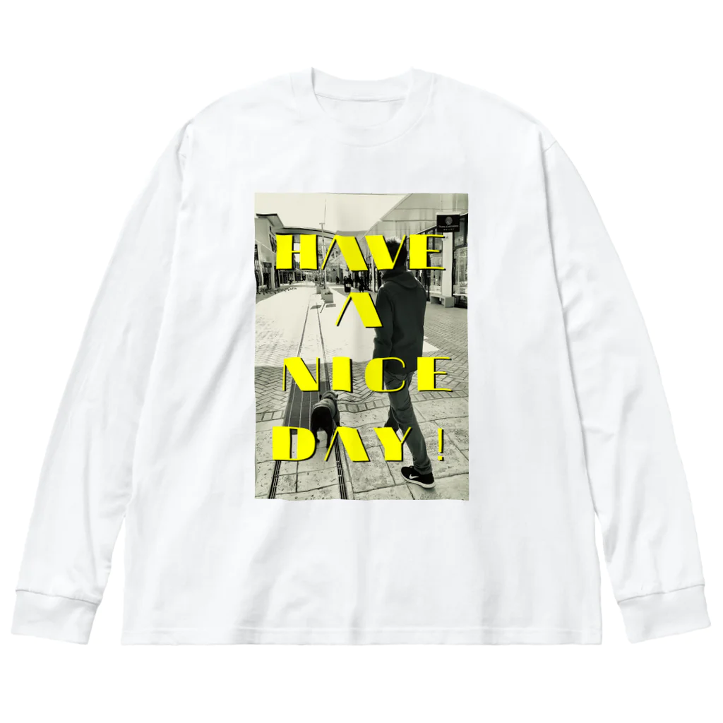 fortuna-coの休日 Big Long Sleeve T-Shirt