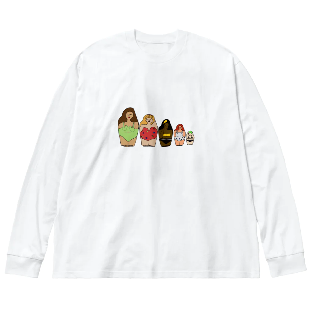 Manami Araki@ゆるーーい薬膳グッズのごぎょーりょーしか (改) Big Long Sleeve T-Shirt