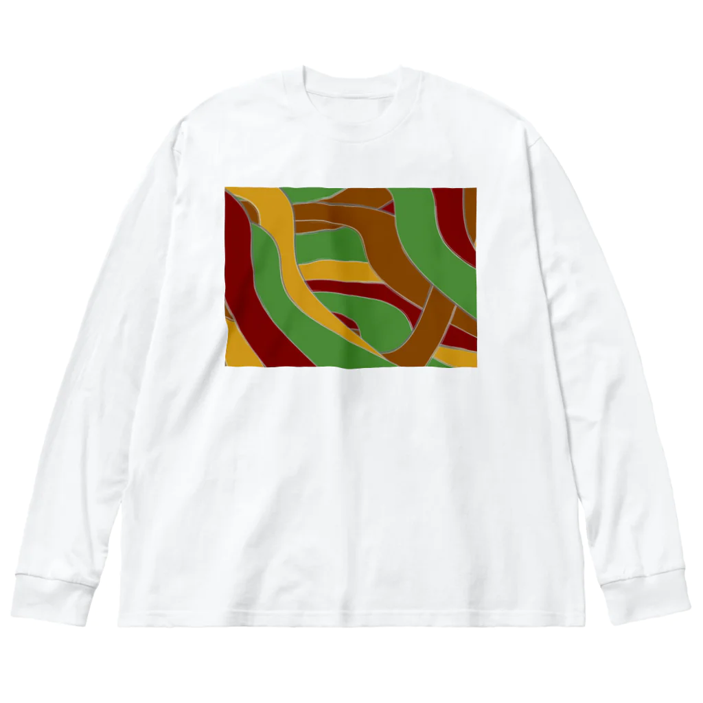 うぐいすの茂み Big Long Sleeve T-Shirt