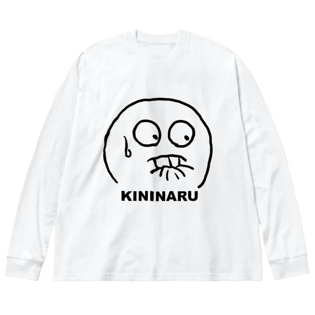 MARUIのKININARU MARU ビッグシルエットロングスリーブTシャツ