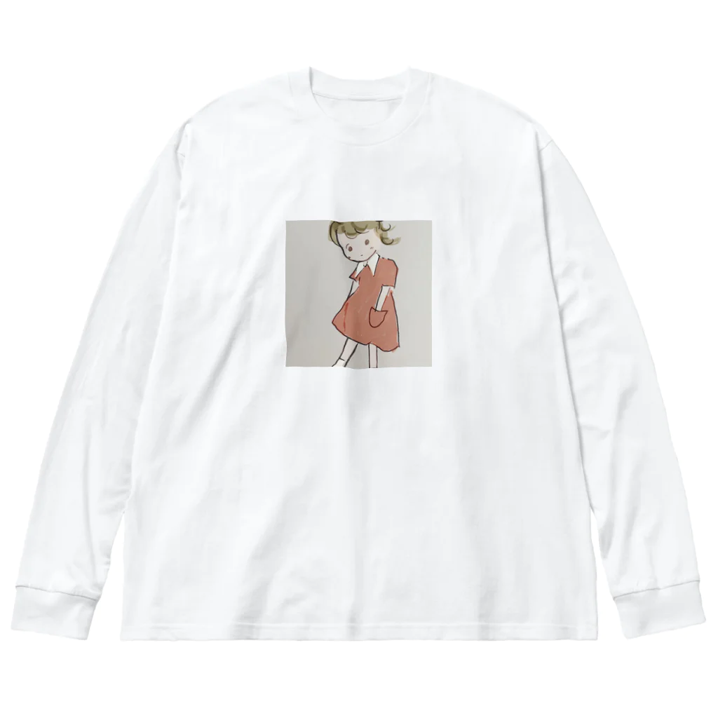 amenoasa(雨の朝)の何してるの？ Big Long Sleeve T-Shirt