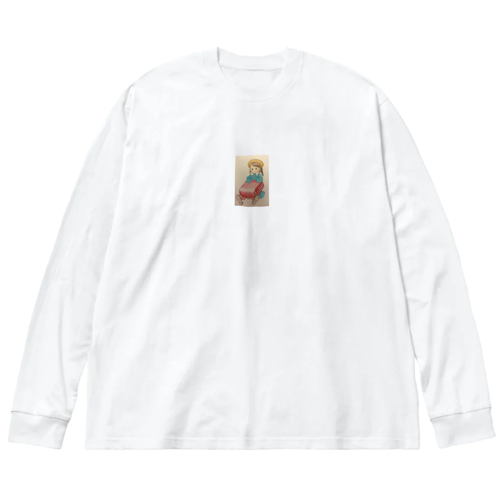 amenoasa(雨の朝)のもうすぐ入学式 Big Long Sleeve T-Shirt