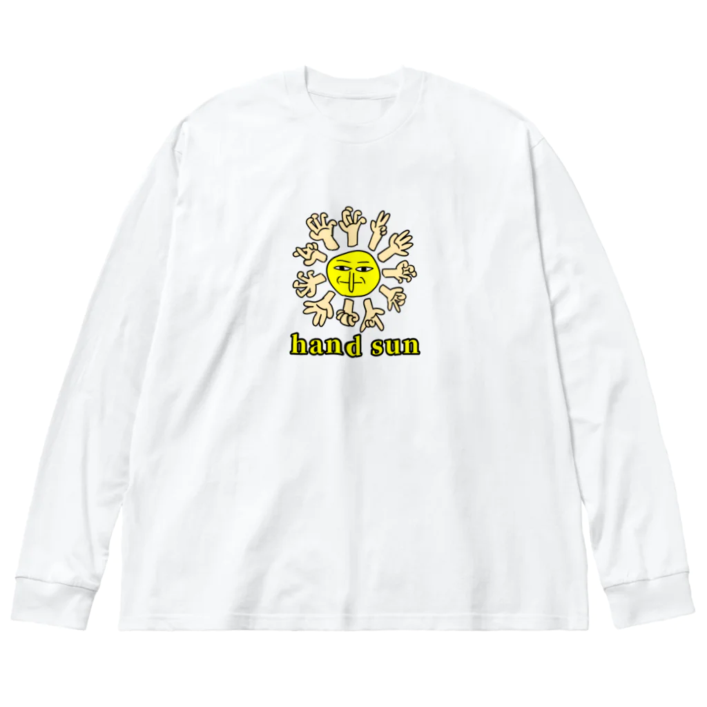 ZUZUQのhand sun ビッグシルエットロングスリーブTシャツ