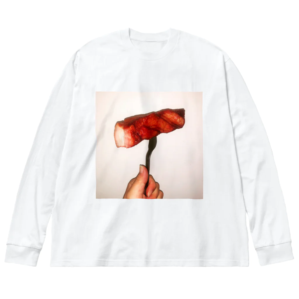 ECGのメンタルミート Big Long Sleeve T-Shirt