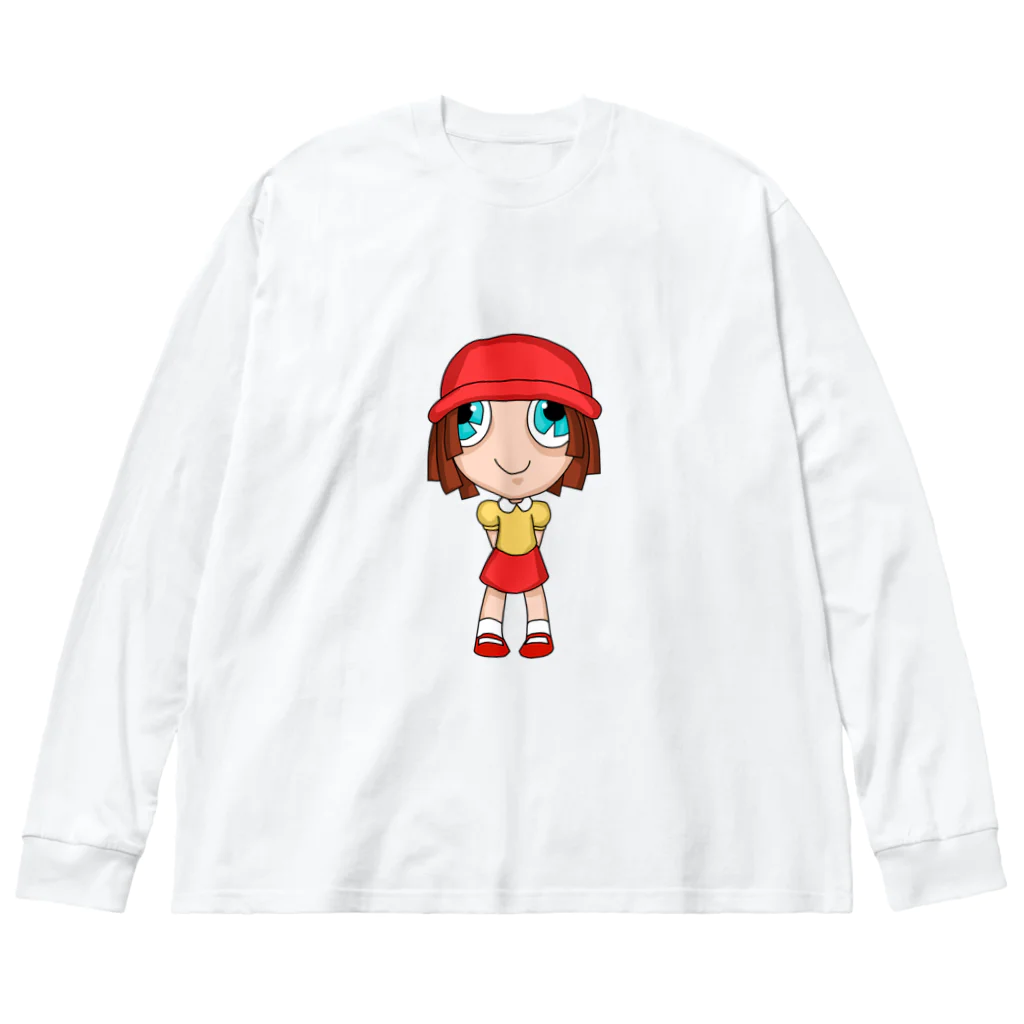 オリジナル　PLUSの赤頭巾ちゃん Big Long Sleeve T-Shirt