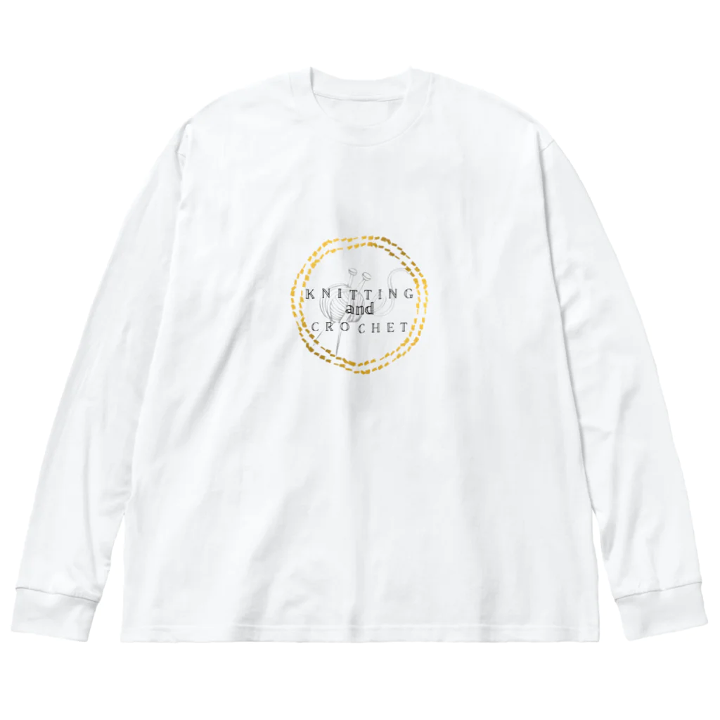 高梨あんなの編み物好き好きアピール ビッグシルエットロングスリーブTシャツ