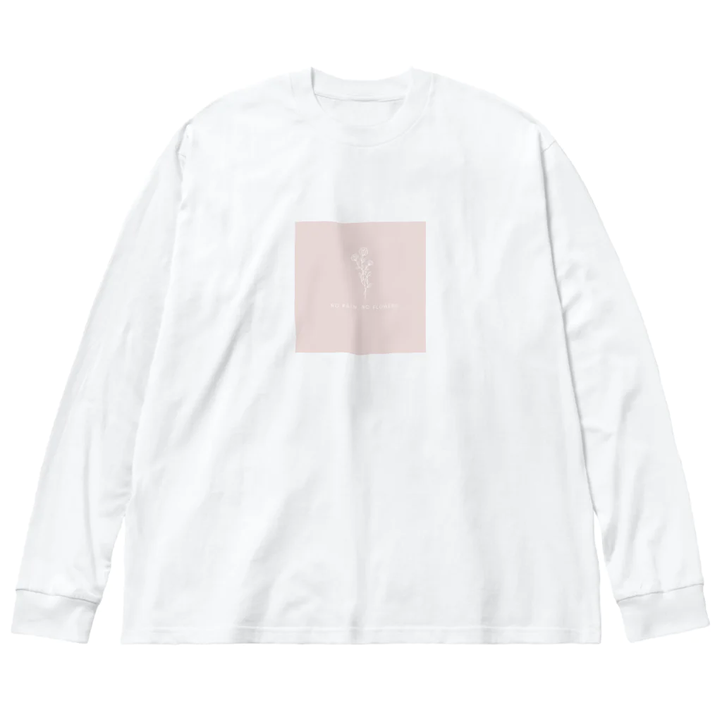 Trigger_05のNO RAIN, NO FLOWERS. Big Long Sleeve T-Shirt