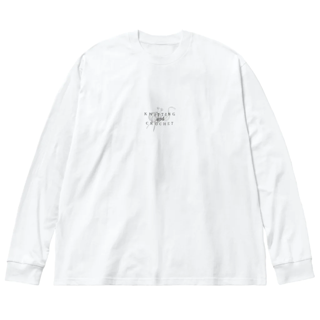 高梨あんなの編み物好き好きアピール(simple) Big Long Sleeve T-Shirt