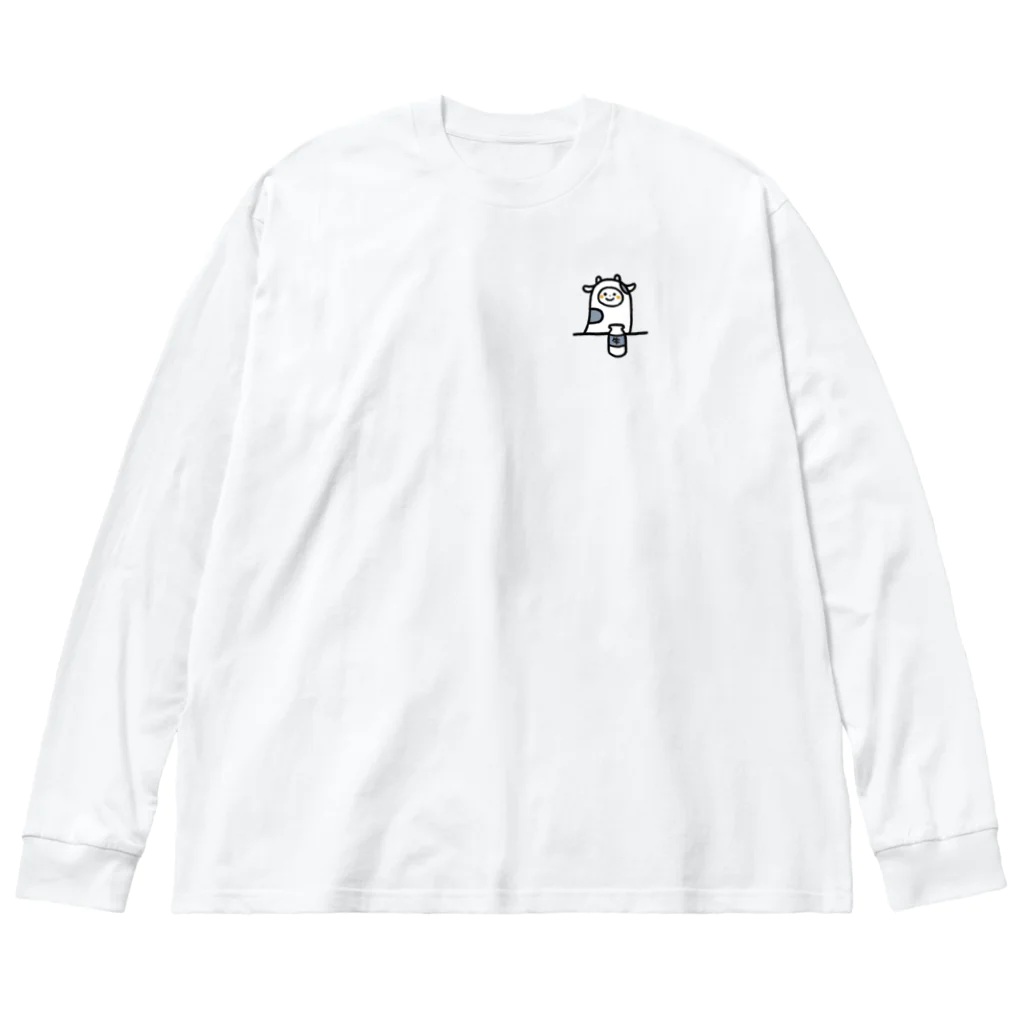 みやつち やえの牛乳工場 Big Long Sleeve T-Shirt