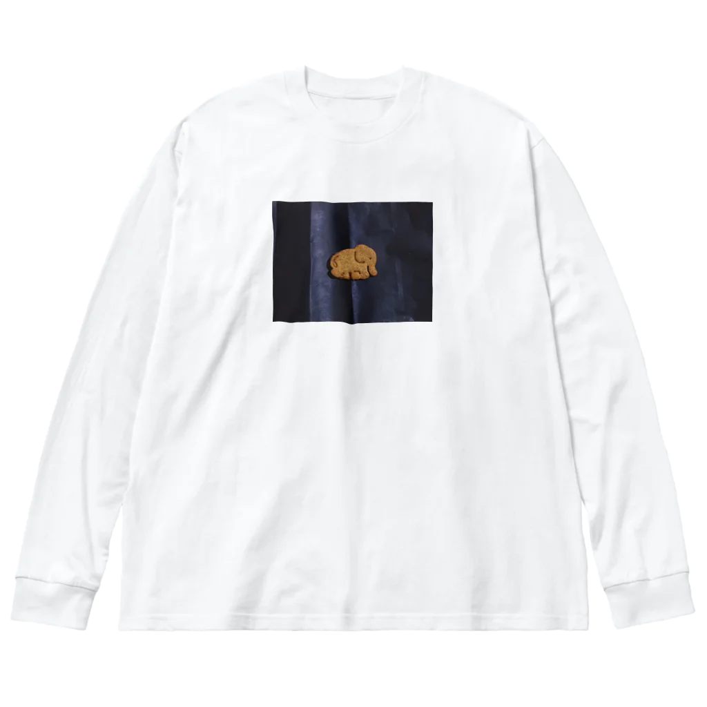 まだのぞう Big Long Sleeve T-Shirt