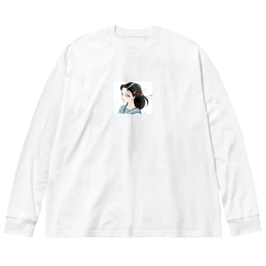 ぽご/POGOの春パーカー Big Long Sleeve T-Shirt