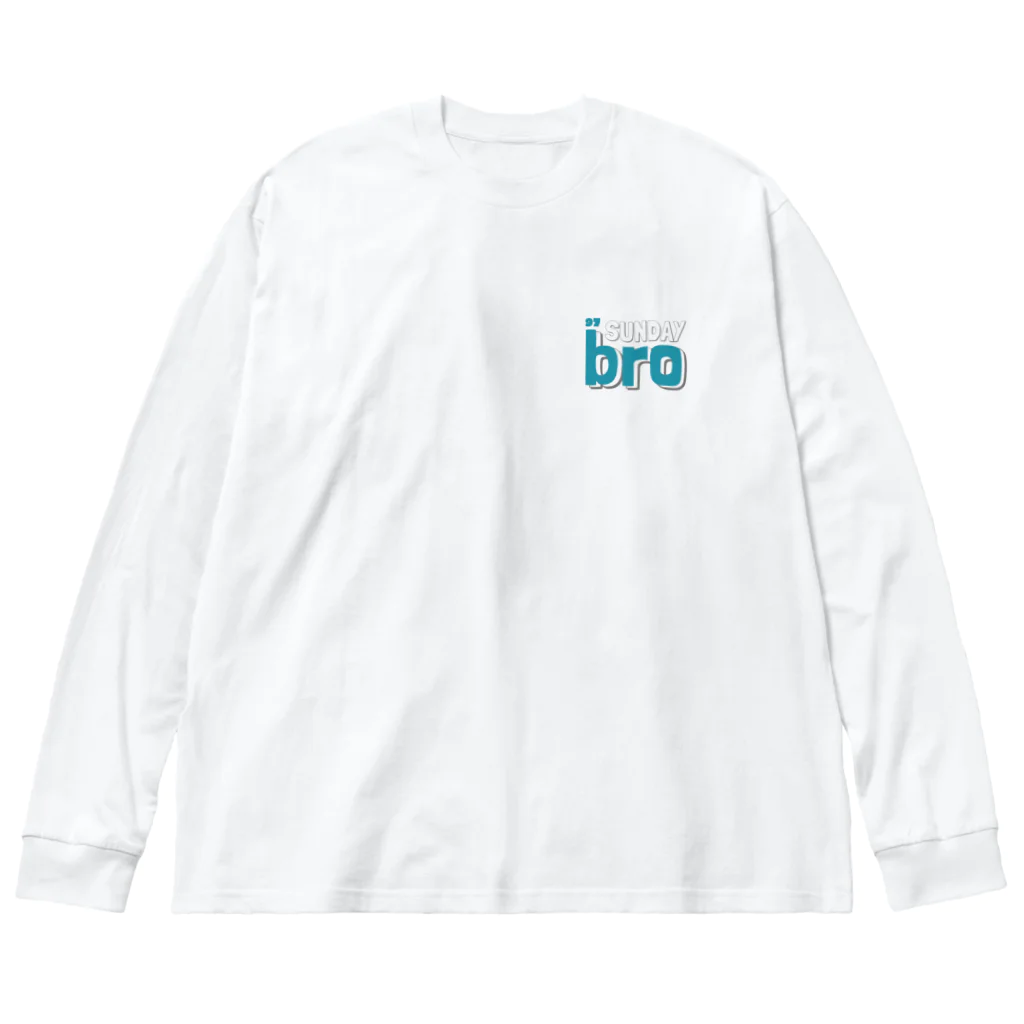 SUNDAY BROのBeach girl T Big Long Sleeve T-Shirt