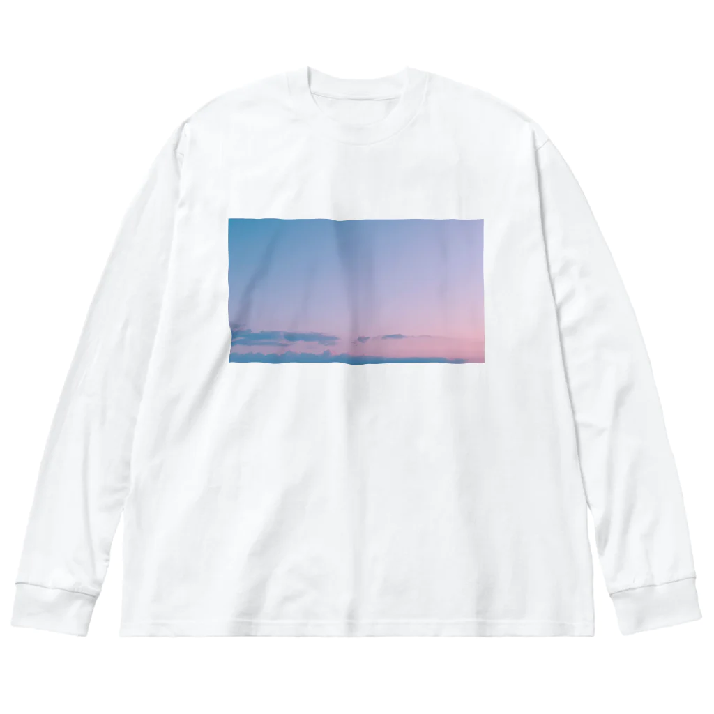 APPLE_の朝焼け Big Long Sleeve T-Shirt