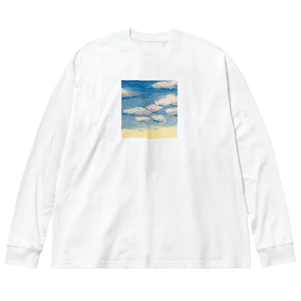 よこみの空 ビッグシルエットロングスリーブTシャツ