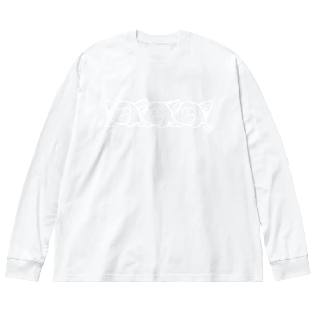 a-tan-picのみみみ【白】 Big Long Sleeve T-Shirt