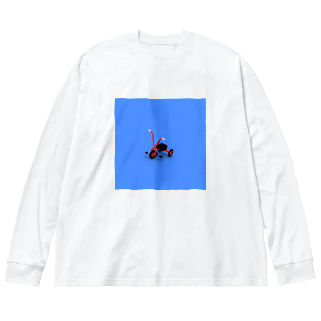 カーソル合わせての三輪車 Big Long Sleeve T-Shirt