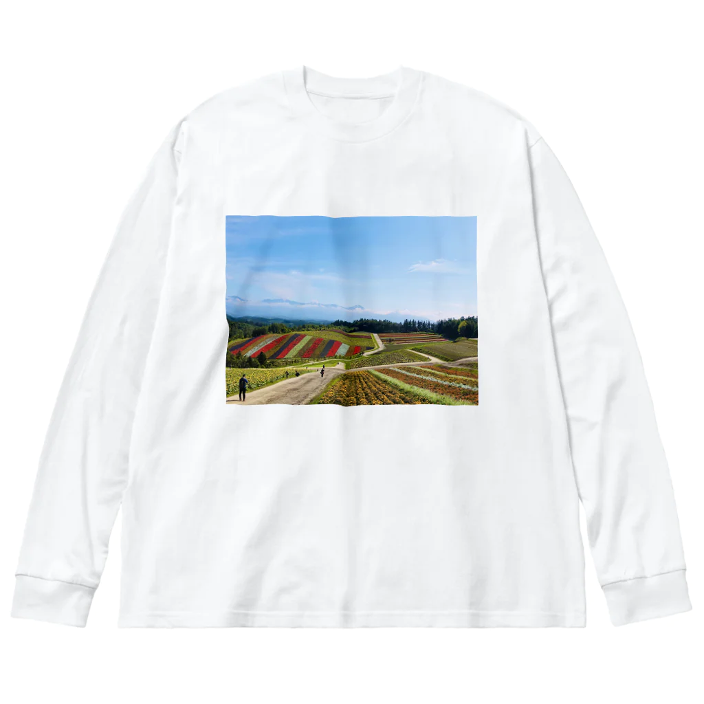 むむむむのお花畑 Big Long Sleeve T-Shirt