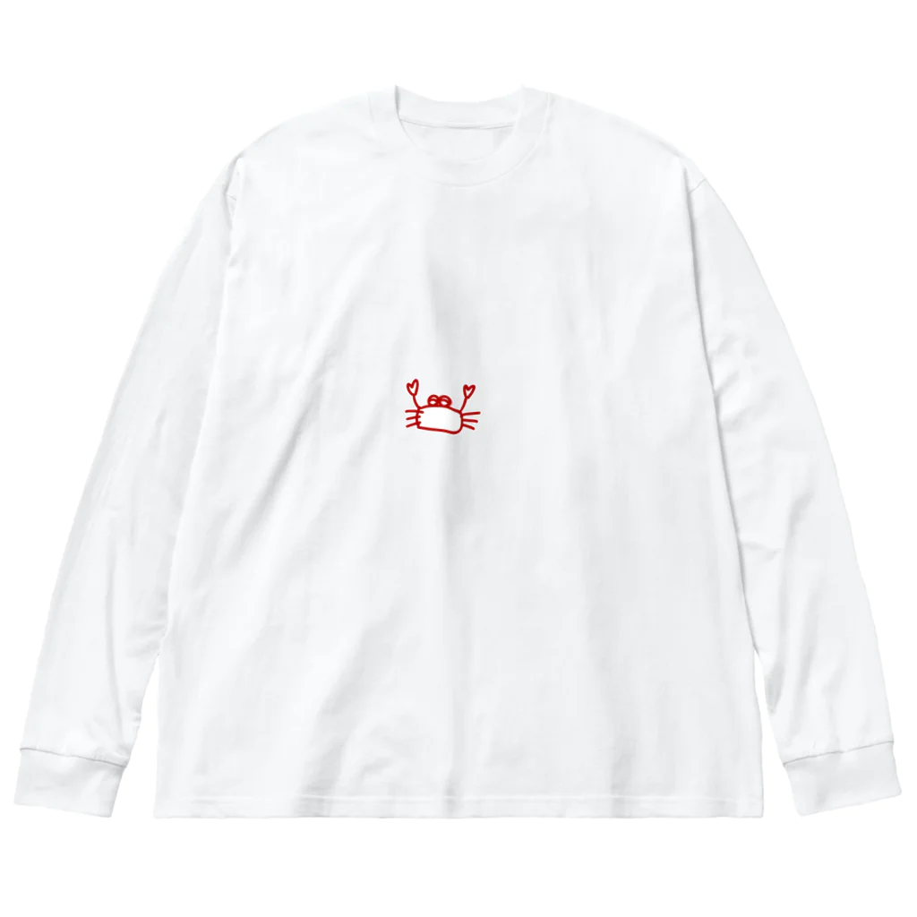 かわいいカニ屋のかわいいカニ Big Long Sleeve T-Shirt