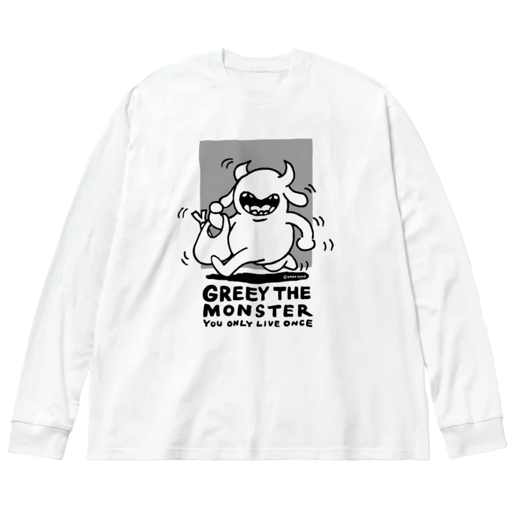 WADAYURIEのお買い物 ビッグシルエットロングスリーブTシャツ